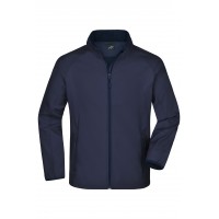 Промо куртка чоловіча softshell James&Nicholson, темно-синій, 3XL