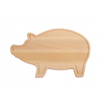 Дошка кухонна для нарізання WOODEN PIGGY