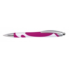 Кулькова ручка MODERN, білий/темно-пурпурний