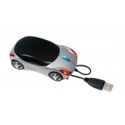 Оптична USB-мишка PC TRACER, срібний/чорний