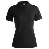 Keya WPS180, поло жіноче, чорний (black), XL