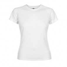 Keya PWC125, футболка жіноча, 100% поліестер, білий, S