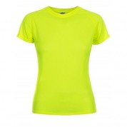 Keya PWC125, футболка жіноча, 100% поліестер, яскраво-жовтий, XL