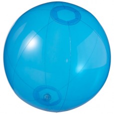 М'яч пляжний Ibiza, синій прозорий