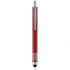 Кулькова ручка-стилус Zoe, червоний