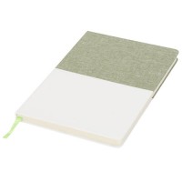 Two-tone canvas notebook - GR