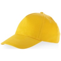 Кепка з 5 панелей Memphis, жовтий