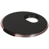 LED coaster with opener black