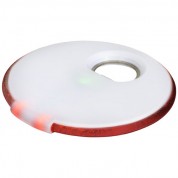 LED coaster with opener white