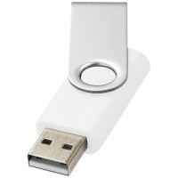 USB-накопичувач Rotate Basic 1 ГБ, білий / срібло