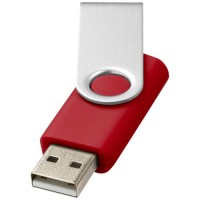 USB-накопичувач Rotate Basic 1 ГБ, червоний / срібло