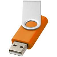 USB-накопичувач Rotate Basic 1 ГБ, помаранчевий / срібло 