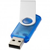 USB-накопичувач Rotate translucent 2 ГБ, синій/срібло