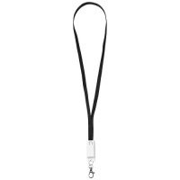 Trace Charg Cable Lanyard-BK