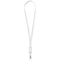 Trace Charg Cable Lanyard-WH