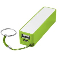 Power bank Jive ємністю 2000 мА / ч, лайм / білий