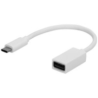 Адаптер USB Type-C, білий 