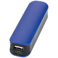 Power bank Edge 2000 mAh, королевський синій / чорний 