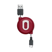 Кабель USB/micro USB COMPACTMICRO, червоний