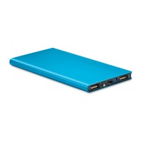 Акумулятор зовнішній POWERFLAT8 на 8000 mAh, синій