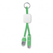 Брелок USB KEY RING C,  лайм