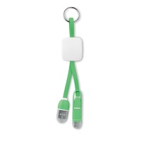 Брелок USB KEY RING C,  лайм