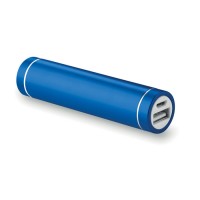 Акумулятор зовнішній POWEROVALE на 2200 mAh з індикатором заряду, королівський синій