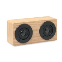 Колонка Bluetooth SONICTWO з вбудованим підсилювачем, дерево