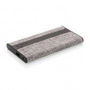 Зарядний пристрій в тканинному корпусі, 4000 mAh, білий