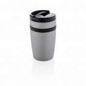 Sierra leak proof vacuum coffee tumbler, silver